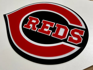 Cincinnati Reds Acrylic Sign